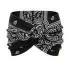 Twist Bow Headband in Black