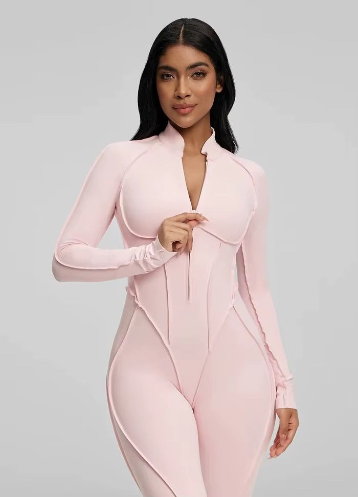 Slim Thicc Open-Back Sculpt Catsuit