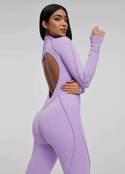 Slim Thicc Open-Back Sculpt Catsuit